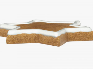 Gingerbread cookie 013 3D मॉडल