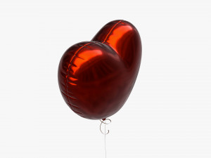 Heart shape balloon Model 3D