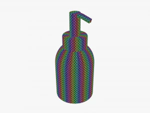 Liquid bottle 01 3D Model