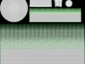 Liquid bottle 01 3D Model
