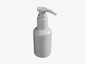 Butelka z płynem 02 Model 3D