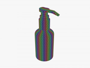 Liquid bottle 02 3D 모델