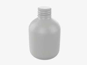 Metal bottle with cap small Modelo 3D