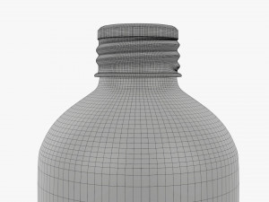 Metal bottle with cap small Modelo 3D