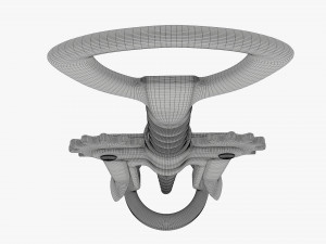 Metal wine bottle opener Modelo 3D