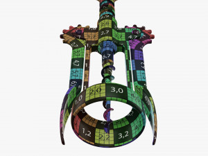 Metal wine bottle opener Modelo 3D