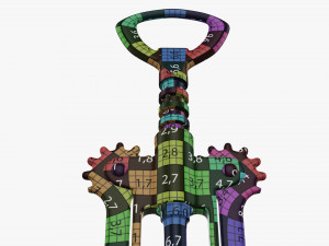 Metal wine bottle opener Modelo 3D