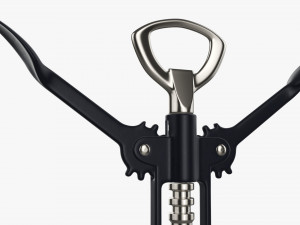 Metal wine bottle opener T pose v2 Model 3D