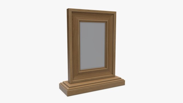 Photo frame 01 Modelo 3D .c4d .max .obj .3ds .fbx .stl .blend 