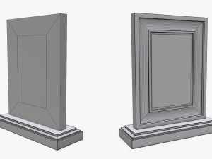 Photo frame 01 Modelo 3D