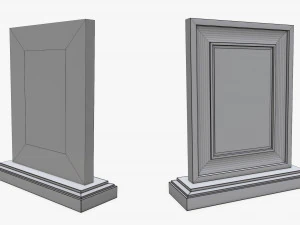 Fotorahmen 01 3D Modell