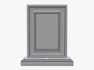 Fotorahmen 01 3D Modell