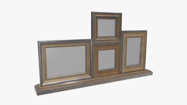Photo frame 03 Modelo 3D .c4d .max .obj .3ds .fbx .stl .blend 