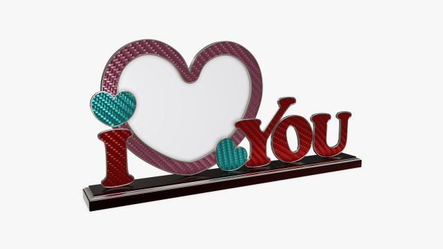Photo frame 04 3D Модель .c4d .max .obj .3ds .fbx .stl .blend 