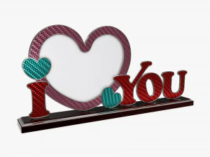 Bingkai foto 04 Model 3D