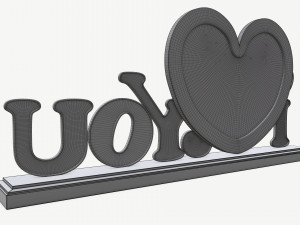 Photo frame 04 3D Модель