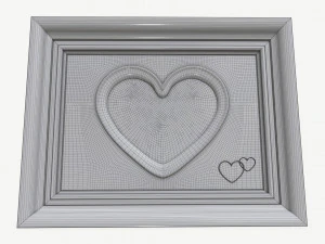 Fotorahmen 05 3D Modell