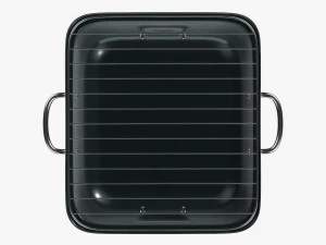 Portable charcoal steel grill bbq small 3D Model