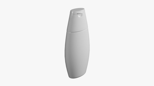 Shampoo bottle 02 3D Модель .c4d .max .obj .3ds .fbx .stl .blend 