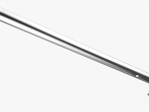 Shoehorn metal tall with hole Modelo 3D