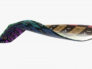 Shoehorn plastic small type 4 black Modelo 3D