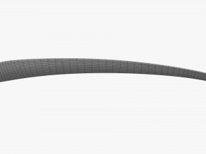 Shoehorn plastic small type 5 red Modelo 3D