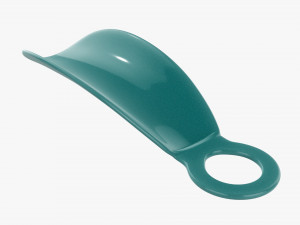 Shoehorn plastic small with hole Modelo 3D
