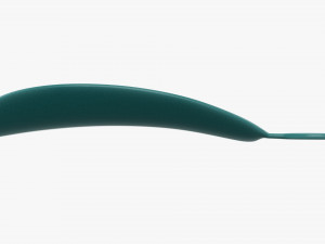Shoehorn plastic small with hole Modelo 3D