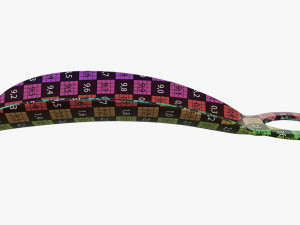 Shoehorn plastic small with hole Modelo 3D