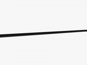 Shoehorn plastic tall with hole Modelo 3D
