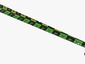 Shoehorn plastic tall with hole Modelo 3D