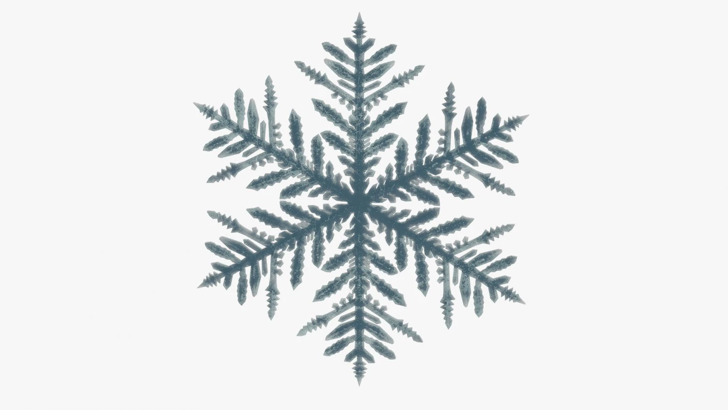 Floco de neve Modelo 3D .c4d .max .obj .3ds .fbx .stl .blend 