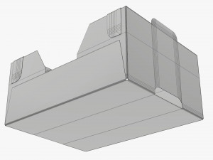 Ardboard retail tray box 01 Modelo 3D