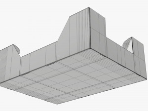 Ardboard retail tray box 02 Modelo 3D