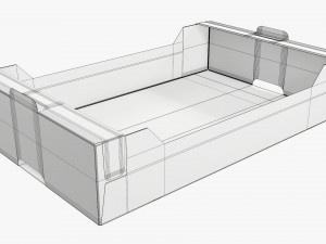 Ardboard retail tray box 03 3D मॉडल