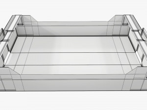 Ardboard retail tray box 03 3D मॉडल