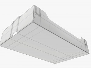 Ardboard retail tray box 03 3D मॉडल