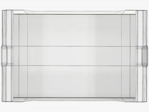 Ardboard retail tray box 03 3D Model