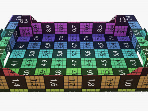 Ardboard retail tray box 03 3D मॉडल