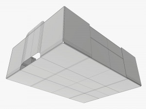 Ardboard retail tray box 05 Modelo 3D