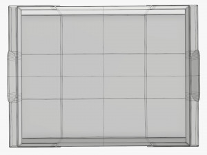Ardboard retail tray box 05 Modelo 3D