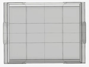 Ardboard retail tray box 05 3D Model