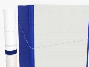 Cigarettes compact slim pack closed 3Dモデル