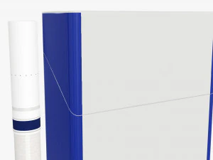 Сигареты компактная тонкая пачка закрытая 3D Модель