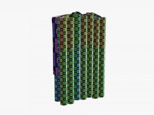 Cigarettes compact slim pack opened Model 3D