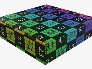Corrugated cardboard paper box packaging 02 Modelo 3D