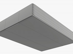 Corrugated cardboard paper box packaging 03 Modelo 3D