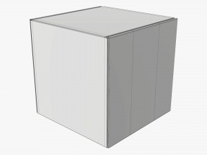 Corrugated cardboard paper box packaging 05 Modelo 3D
