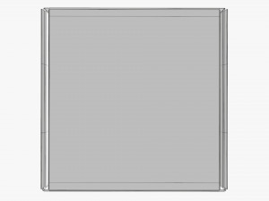 Corrugated cardboard paper box packaging 05 Modelo 3D