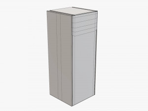 Corrugated cardboard paper box packaging 06 Modelo 3D